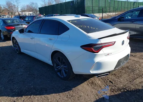 2022 Acura Tlx A-Spec Package z USA, uszkodzony, nr VIN 19UUB6F5XNA000611